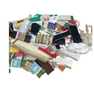 Wrights J. & P. Coats Sewing Bias Tape Rick Rack Trim Lot Multicolor Vintage